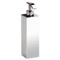 Soap Dispenser, Tall, Squared, Chrome, Gold or Satin Nickel